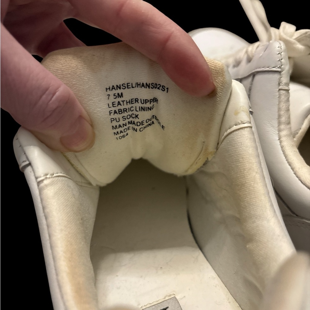 Steve Madden White Platform Sneakers - Picture 2 of 2